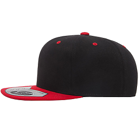 E-FLAG Washington DC Faux Leather Snapback Hat - Flat Bill, Adjustable, Pro Team City Colors - View #2
