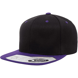 FLEXFIT Wool Blend Flat Bill Snap Back Cap