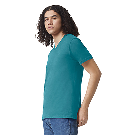 American Apparel CVC Unisex V-Neck T-shirt | Carolina-Made