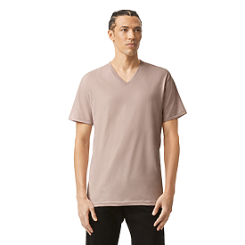 American Apparel CVC Unisex V-Neck T-shirt | Carolina-Made