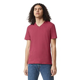 American Apparel CVC Unisex V-Neck T-shirt | Carolina-Made