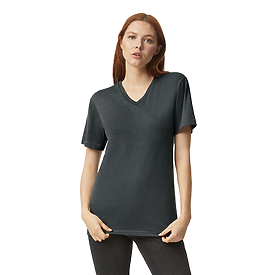 American Apparel CVC Unisex V-Neck T-shirt | Carolina-Made