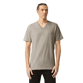 American Apparel CVC Unisex V-Neck T-shirt | Carolina-Made
