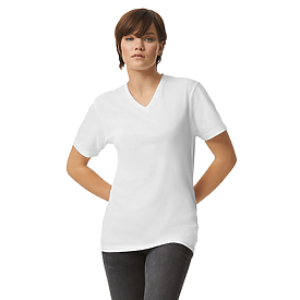 American Apparel CVC Unisex V-Neck T-shirt | Carolina-Made