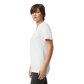 American Apparel CVC Unisex V-Neck T-shirt | Carolina-Made