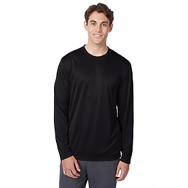 Hanes 4oz Longsleeve Cool Dri T | Carolina-Made