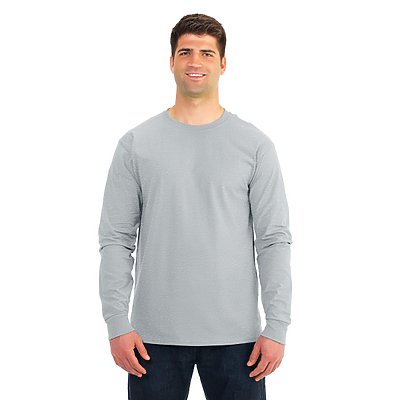 Fruit of the Loom Heavy Cotton Long Sleeve T-Shirt 100% | Carolina-Made