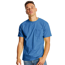 Hanes Workwear Short Sleeve Pocket T 