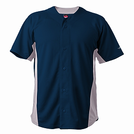 Alleson Athletic Crush Full Button Baseball Jersey