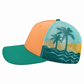 Locale Headwear Locale Mesh Printed Trucker Cap
