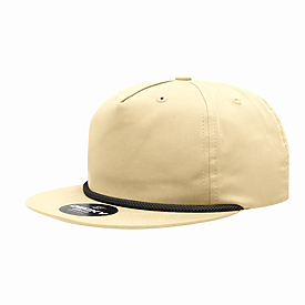 Decky Headwear 5-Panel  Cotton Blend Rope Cap