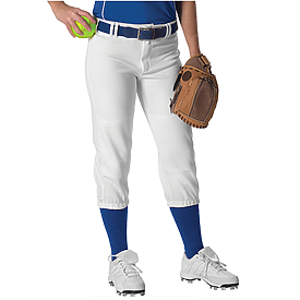Alleson Athletic Girls Belt Loop Fastpitch Pant
