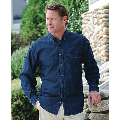 Sierra pacific denim sales shirts