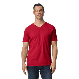 Gildan 4.5oz Softstyle V Neck T | Carolina-Made
