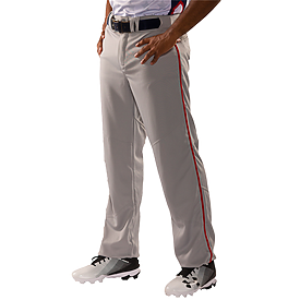 Alleson Athletic 605WLB Adult Baseball Pant With Braid White Forest