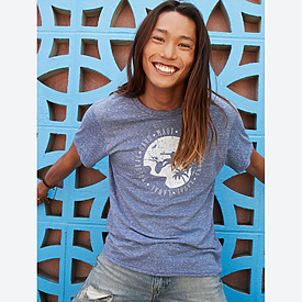 Jerzees Snow Heather T-Shirt
