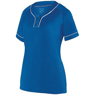 Augusta Ladies Overpower Two-Button Jersey