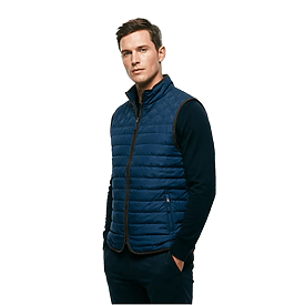 Burnside Flannel Lined Puffer Vest