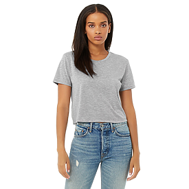 Bella+Canvas Women's Flowy Cropped Tee | Carolina-Made