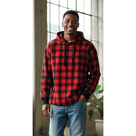 Boxercraft Unisex Flannel Hoodie