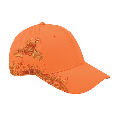 DRI-DUCK HEADWEAR Blaze Orange Quail Cap