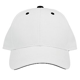 The Game Headwear White Twill Snapback Cap