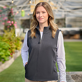 J.AMERICA Ladies Element Fleece Vest
