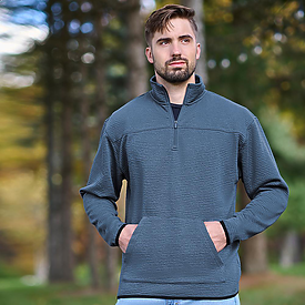 J.AMERICA Pebble Fleece 1/4 Zip