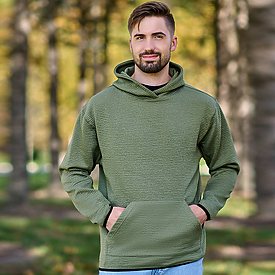 J.AMERICA Pebble Fleece Hood