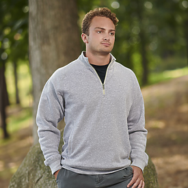 J.AMERICA Triblend Fleece 1/4 Zip