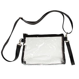 LIBERTY BAGS Classic Clear Stadium Purse/Handbag