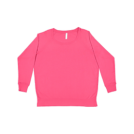 LAT Ladies Curvy Slouchy Pullover