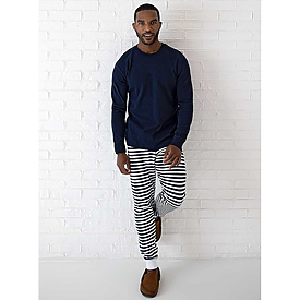 LAT Adult Baby Rib Pajama Top