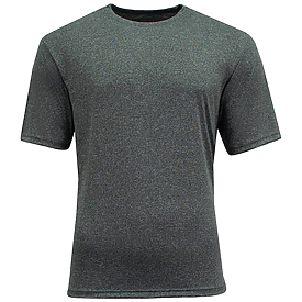 A4 Men's Topflight Heather Tee - Moisture Wicking Performance Shirt, Stain & Odor Resistant