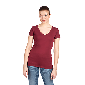 Next Level Ladies Ideal V-Neck T-Shirt | Carolina-Made