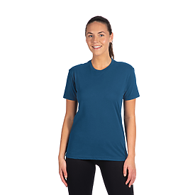 Next Level Men's Sueded Crew Neck T-Shirt - Royal, Soft Jersey Fabric