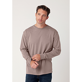 Cotton Heritage Garment Dye Long Sleeve Tee