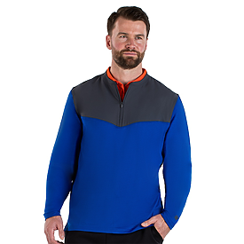 Russell Athletic Sideline Grid 1/4 Zip Pullover