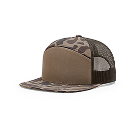 Richardson Printed Seven-Panel Trucker Cap