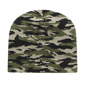 CAP AMERICA USA Made Vintage Tiger Camo Beanie