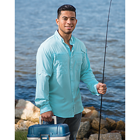 Hilton Long Sleeve Baja Fishing Shirt
