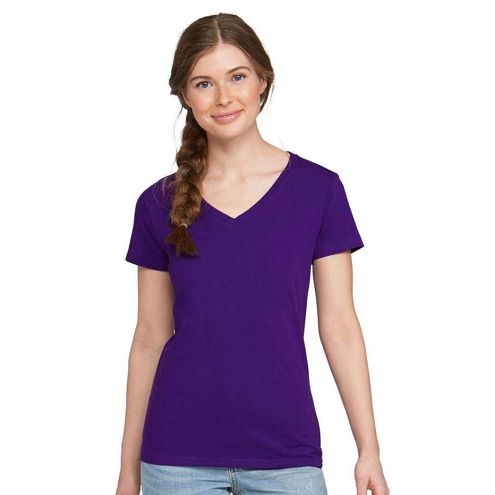 Gildan Heavy Cotton Ladies V-neck t 