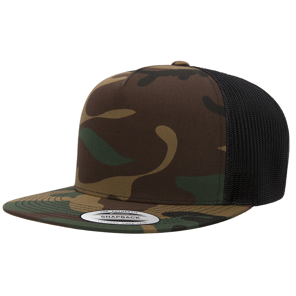 Yupoong classic trucker hat camo cheap