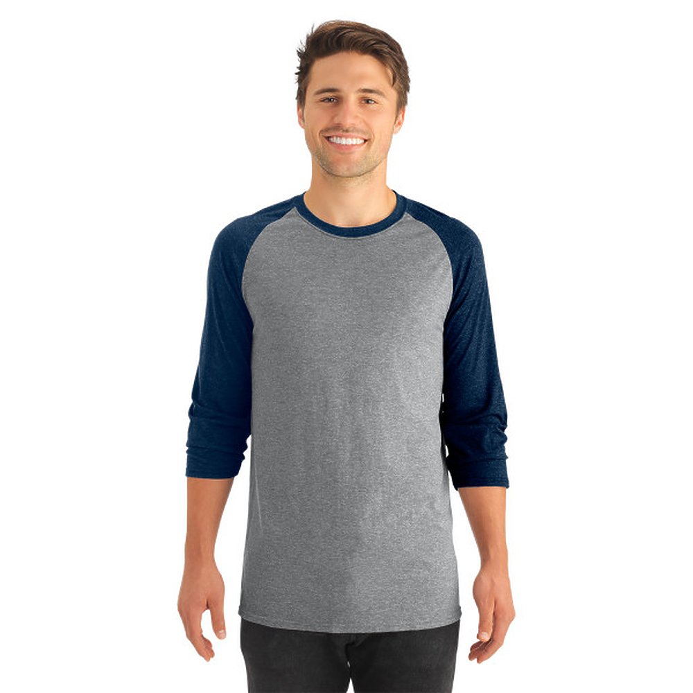 Jerzees tri blend raglan Clearance
