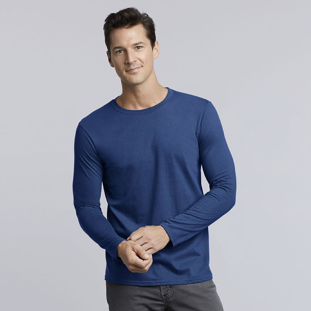 Gildan Herren Softstyle Adult Long Sleeve T-Shirt