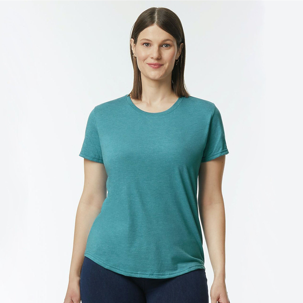 Gildan Softstyle Ladies Tri-Blend T-Shirt | Imprintable-Wear
