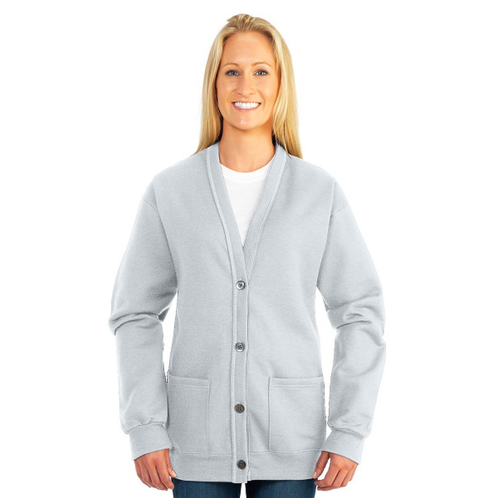 jerzees cardigan sweatshirt