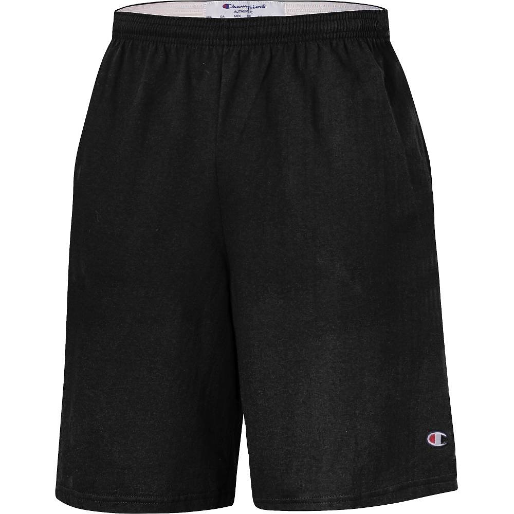 Cotton gym shorts with on sale pockets