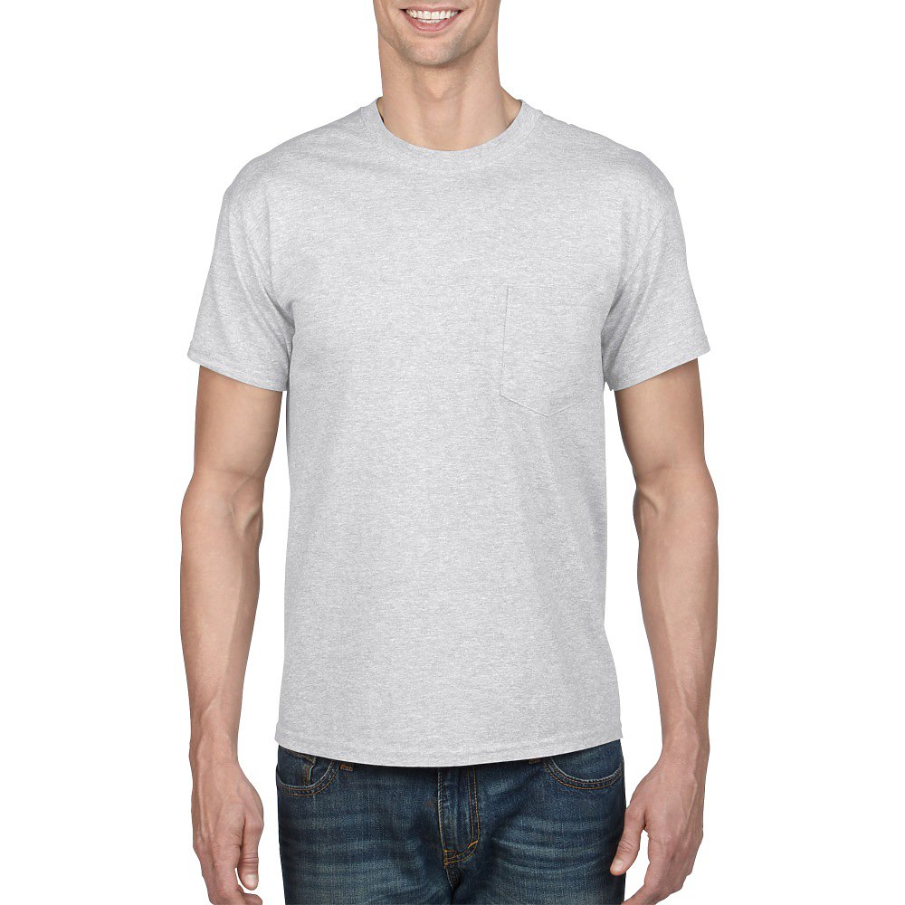 Gildan 50/50 Pocket T-Shirt | Carolina-Made