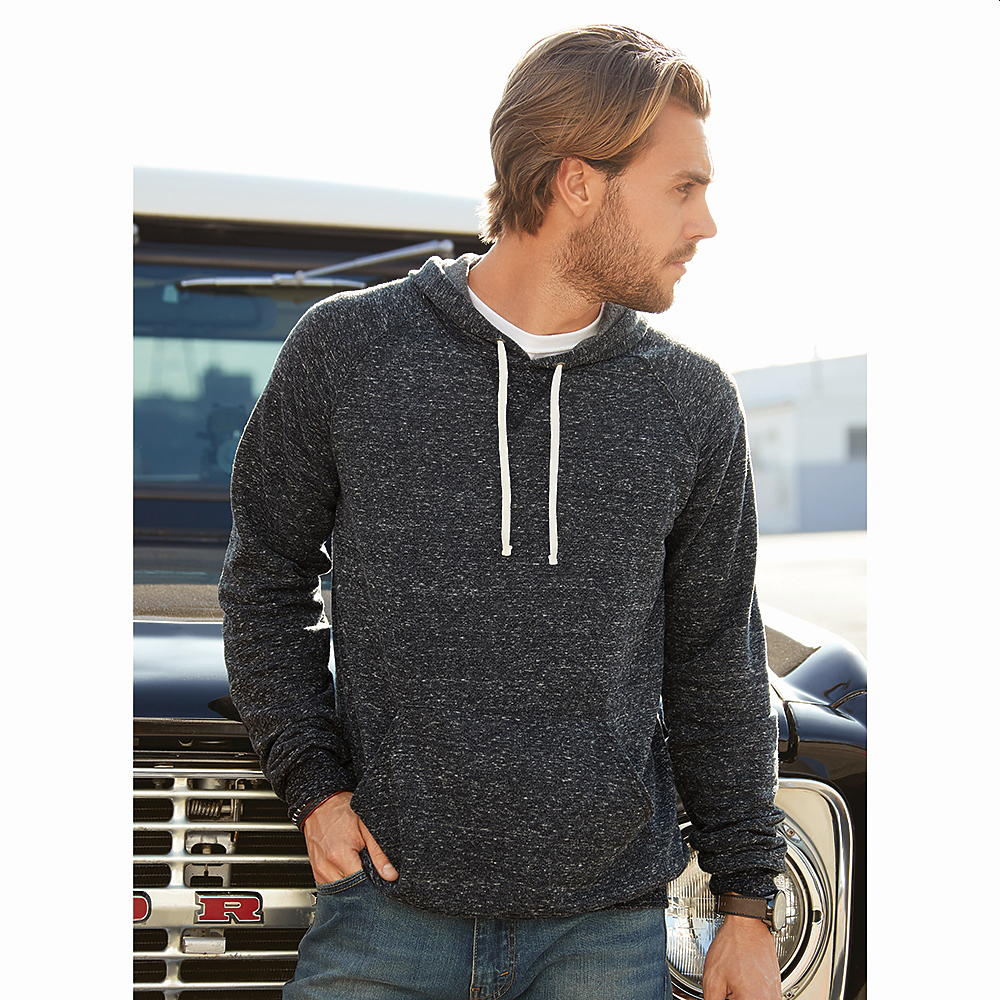 Jerzees Snow Heather Hooded Sweatshirt CarolinaMade